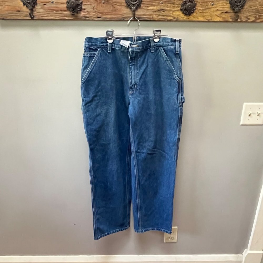 Carhartt Signature Denim Loose-Original‎ Fit Jean- Size 36x32